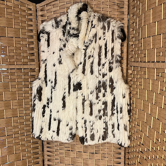 🐰 VTG Handmade Rabbit Fur Vest - Picture 2 of 12